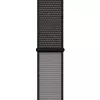 Crong Nylon Sport Loop für Apple Watch 44/45/46/49 mm (Night Grey)