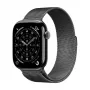 Crong Milano Steel - Edelstahlband für Apple Watch 38/40/41/42 mm (Graphit)