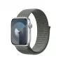 Crong Nylon Sport Band für Apple Watch 38/40/41/42 mm (Military Green)