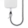 Crong Phone Crossbody Lanyard mit Silberkette - Universeller Smartphone-Gurt