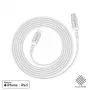 Crong Armor Link USB-C auf Lightning Fast Charging MFi Kabel 150cm Weiß