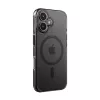 Crong Clear MAG Pro Case für Apple iPhone 16, MagSafe, Schwarz