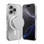 Crong Clear MAG Pro Case für iPhone 16 Pro, MagSafe, Transparent