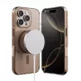 Crong Clear MAG Pro Case für iPhone 16 Pro MagSafe (Wüste)