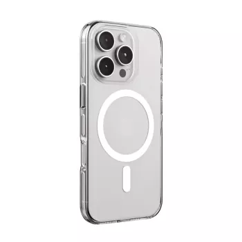 Crong Clear MAG Pro Case für iPhone 16 Pro Max mit MagSafe (Transparent)