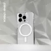 Crong Clear MAG Pro Case für iPhone 16 Pro Max mit MagSafe (Transparent)