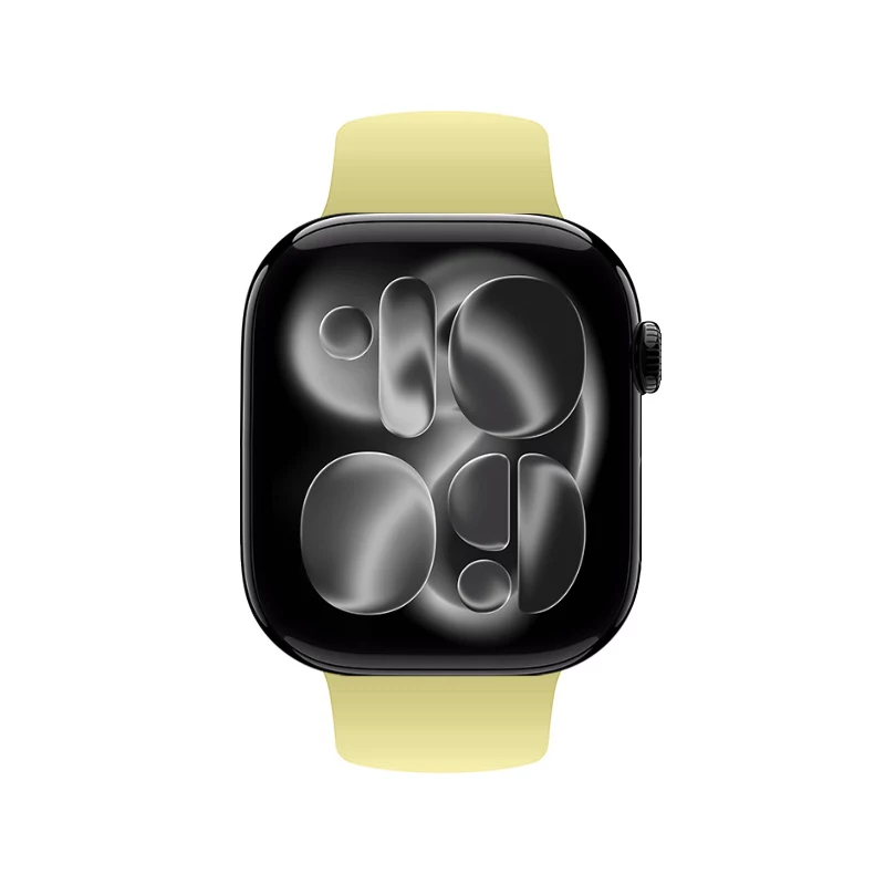 Crong Liquid - Armband für Apple Watch 38/40/41/42mm (Strohgelb)