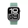 Crong Nylon Sport Loop für Apple Watch 38/40/41/42 mm Grün