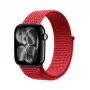 Crong Nylon Sport Loop für Apple Watch 38/40/41/42 mm Rot