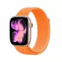 Crong Nylon Sport Loop für Apple Watch 38/40/41/42 mm Orange