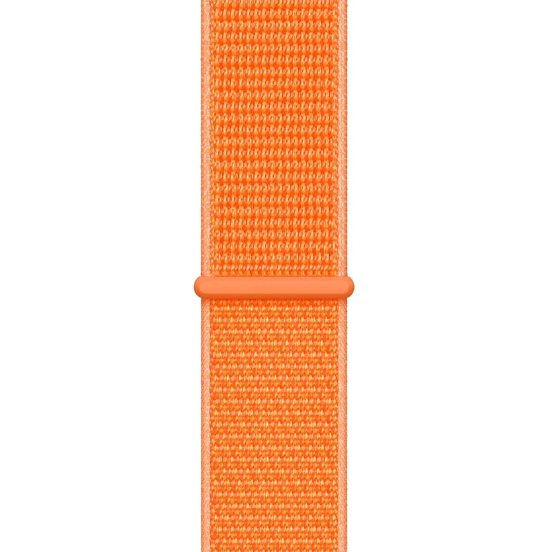 Crong Nylon Sport Loop für Apple Watch 38/40/41/42 mm Orange
