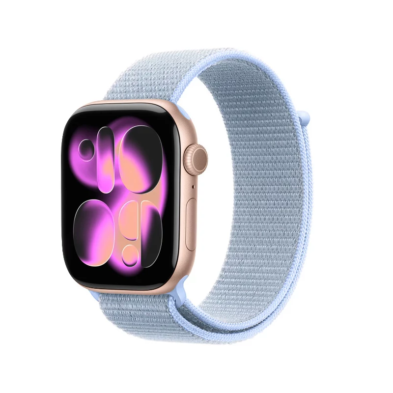 Crong Nylon Band für Apple Watch 38/40/41/42 mm Blau