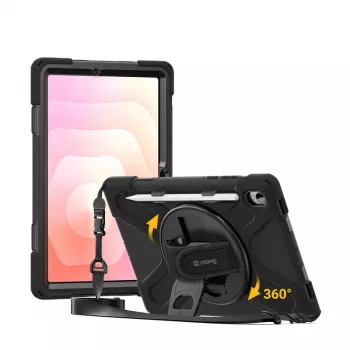 Crong Defender Plus Case für Samsung Galaxy Tab S11 11 inch - Schwarz