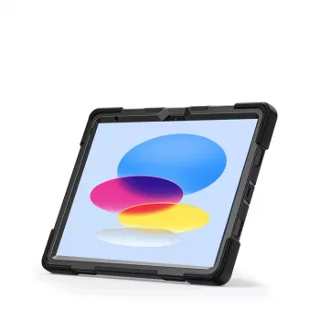 Crong Defender Plus Case für iPad 11 A16 (2025) / 10,9 inch (2022) Schwarz