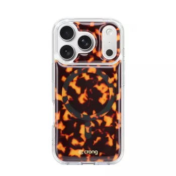 Crong Deluxe MAG Cover - Case für iPhone 17 Pro MagSafe (Schildpatt)