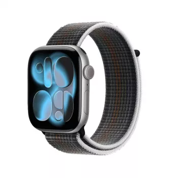Crong Nylon Sport Loop für Apple Watch 38/40/41/42 mm (Midnight Run)