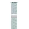 Crong Wave Band Geflochtenes Stoffarmband für Apple Watch 38/40/41/42 mm (Minze)