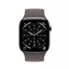 Crong Wave Band - Geflochtenes Armband für Apple Watch 44/45/46/49 mm (Braun)