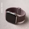 Crong Wave Band - Geflochtenes Armband für Apple Watch 44/45/46/49 mm (Braun)