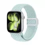 Crong Wave Band Braided Solo Loop für Apple Watch 44/45/46/49 mm (Mint)