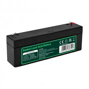 Greencell AGM VRLA 12V 2,5Ah Wartungsfreie Batterie für Registrierkassen, Spielzeug (178x36x66mm)