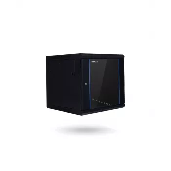 RACKTEL RL-4509WRE 9U 600x450 Eco Wandmontage-Rack-Gehäuse Schwarz