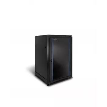 RACKTEL RL-6615SR 15U 19-Zoll Standserver-Rackschrank 600x600mm Schwarz