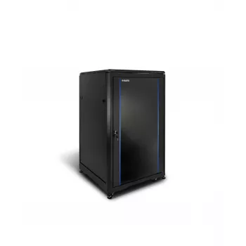 RACKTEL RL-6621SRE 21U 600x600 Standserver-Schrank Eco Schwarz