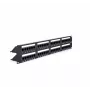 RACKTEL RL-PP4885E 48-Port Cat.5e UTP Patch Panel 2U 19-Zoll Schwarz