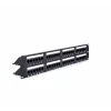 RACKTEL RL-PP4885E 48-Port Cat.5e UTP Patch Panel 2U 19-Zoll Schwarz
