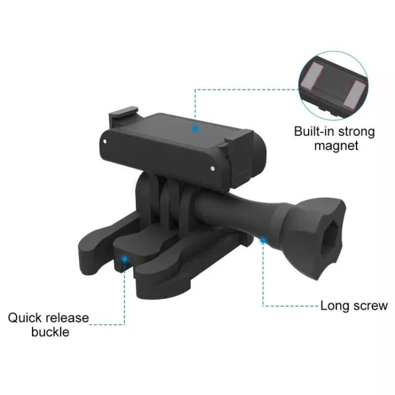 PULUZ PU576B Magnetische Halterung für DJI Action 2 und GoPro