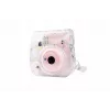 LOVEINSTANT Schutzhülle für Fujifilm Instax Mini 11 - Transparent mit rosa Pailletten
