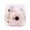 LOVEINSTANT Schutzhülle für Fujifilm Instax Mini 11 - Transparent mit rosa Pailletten