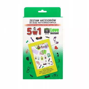 LOVEINSTANT 5-in-1 Zubehörset für Fujifilm Instax Mini 40, 11, 9, 8, 7s, Evo, LiPlay, 90, 70