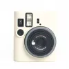 LOVEINSTANT Silikon-Schutzhülle für Fujifilm Instax Mini 41 - Weiß/Beige