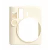 LOVEINSTANT Silikon-Schutzhülle für Fujifilm Instax Mini 41 - Weiß/Beige