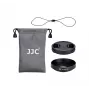 JJC 2-in-1 Schutzset Gegenlichtblende + Objektivdeckel für Canon G1X Mark III