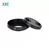 JJC 2-in-1 Schutzset Gegenlichtblende + Objektivdeckel für Canon G1X Mark III