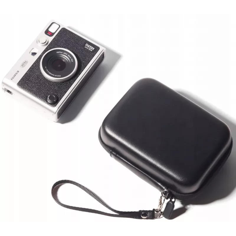 LOVEINSTANT Schutzhülle für Fujifilm Instax Mini Evo / Mini LiPlay / Mini Link - Schwarz