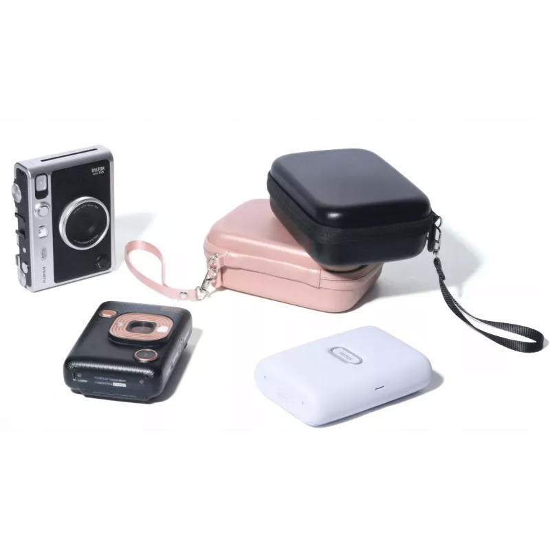 LOVEINSTANT Schutzhülle für Fujifilm Instax Mini Evo / Mini Liplay / Mini Link - Roségold