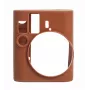 LOVEINSTANT Silikon-Schutzhülle für Fujifilm Instax Mini 41 - Braun