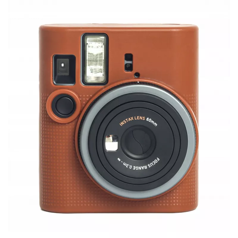 LOVEINSTANT Silikon-Schutzhülle für Fujifilm Instax Mini 41 - Braun