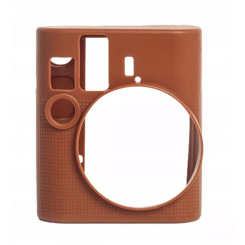 LOVEINSTANT Silikon-Schutzhülle für Fujifilm Instax Mini 41 - Braun