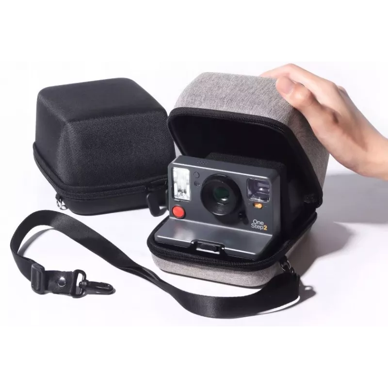 LOVEINSTANT Tragetasche für Polaroid Now, Now+, OneStep 2 VF, OneStep+ - Schwarz