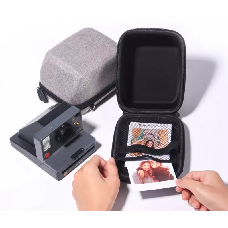 LOVEINSTANT Tragetasche für Polaroid Now, Now+, OneStep 2 VF, OneStep+ - Schwarz
