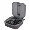 SUNNYLIFE Schutztasche für DJI Avata Drohne - Stoßfeste Semi-Hard Shell Reisetasche mit Schultergurt, Schwarz/Grau
