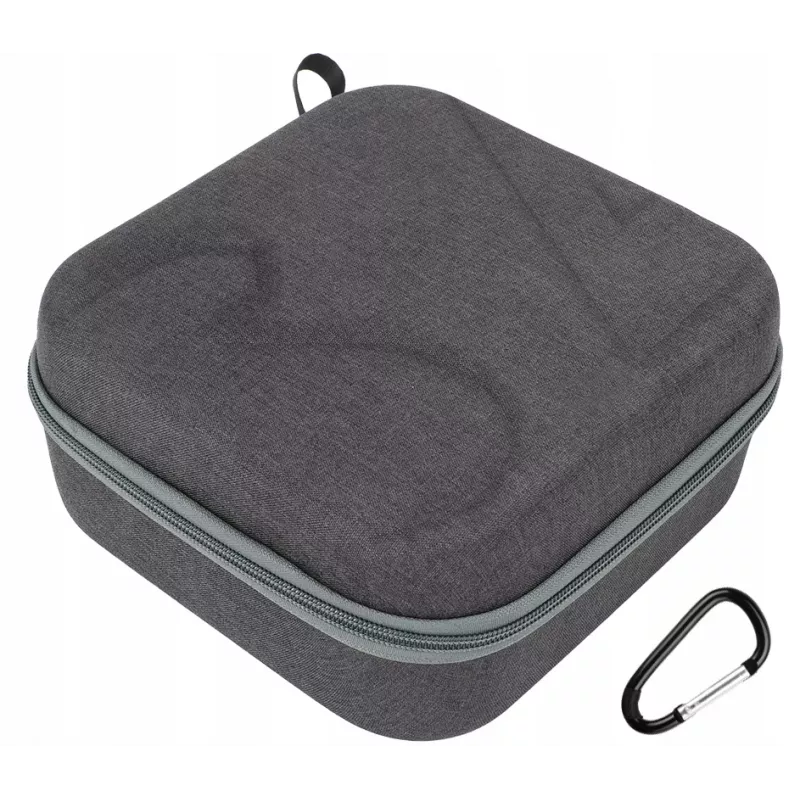 SUNNYLIFE Schutztasche für DJI Avata Drohne - Stoßfeste Semi-Hard Shell Reisetasche mit Schultergurt, Schwarz/Grau