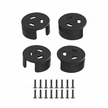 SUNNYLIFE 4x Motor-Schutzabdeckungen für DJI Avata Drohne - Schwarzes ABS-Kunststoff-Set AT-MD475-D