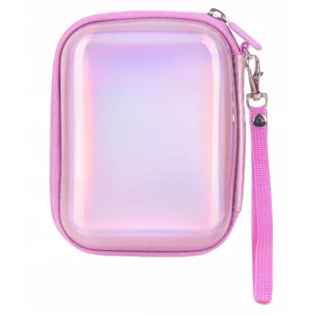 LOVEINSTANT Etui Case für Instax Mini Evo / Mini LiPlay / Mini Link - Sparkle Pink