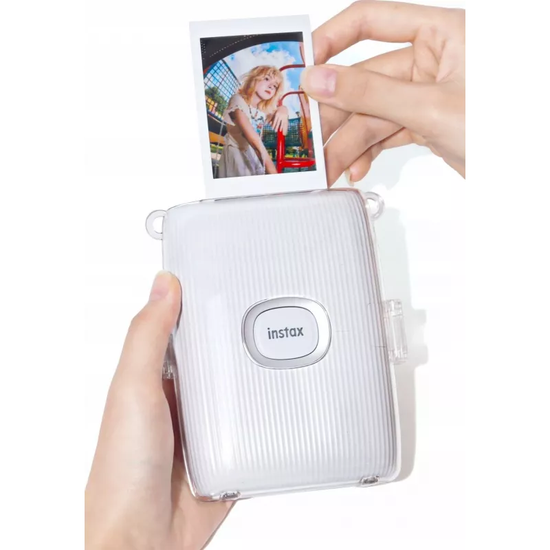 LOVEINSTANT Transparente Hartschutzhülle für Fujifilm Instax Mini Link 2